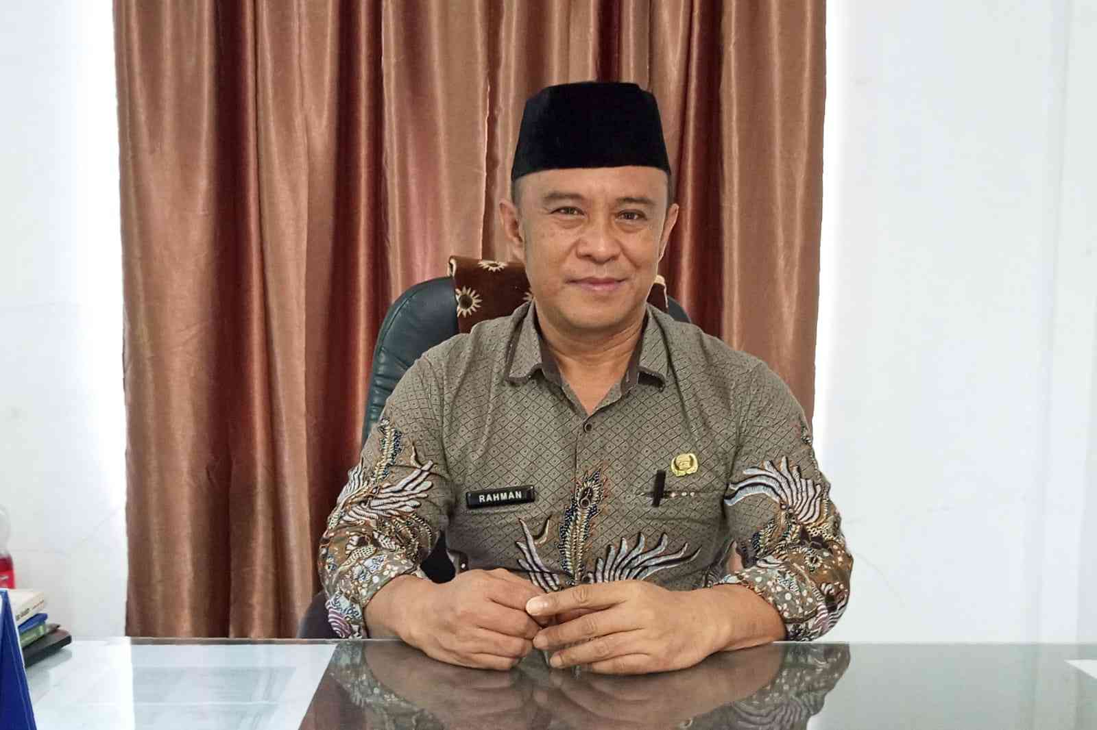 Kepala Dinas PMD Boltim Rahman Hulalata menjelaskan larangan Dana Desa 2026