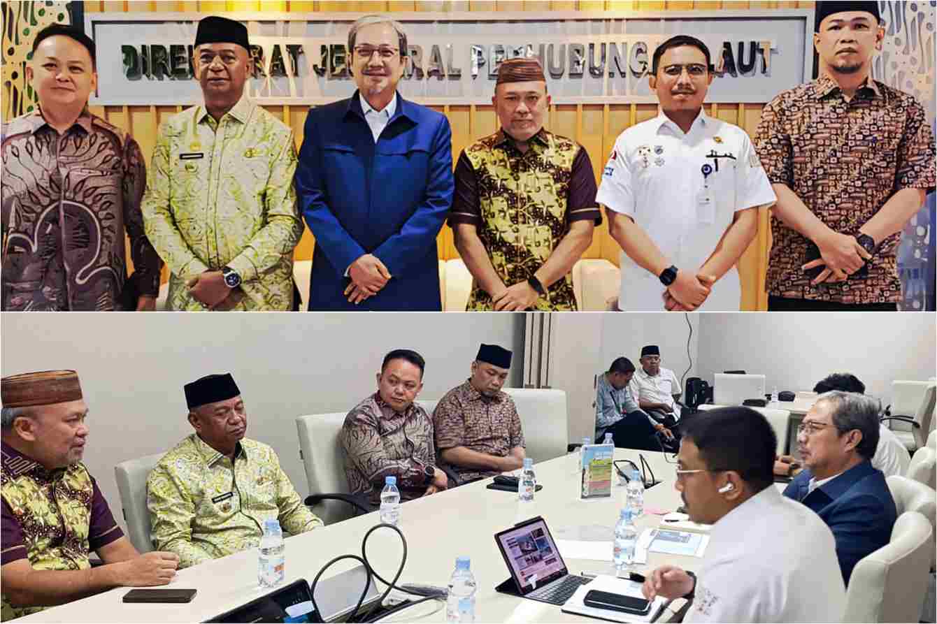 Bupati Boltim Oskar Manoppo audiensi dengan Kemenhub RI bahas peresmian Pelabuhan Kotabunan