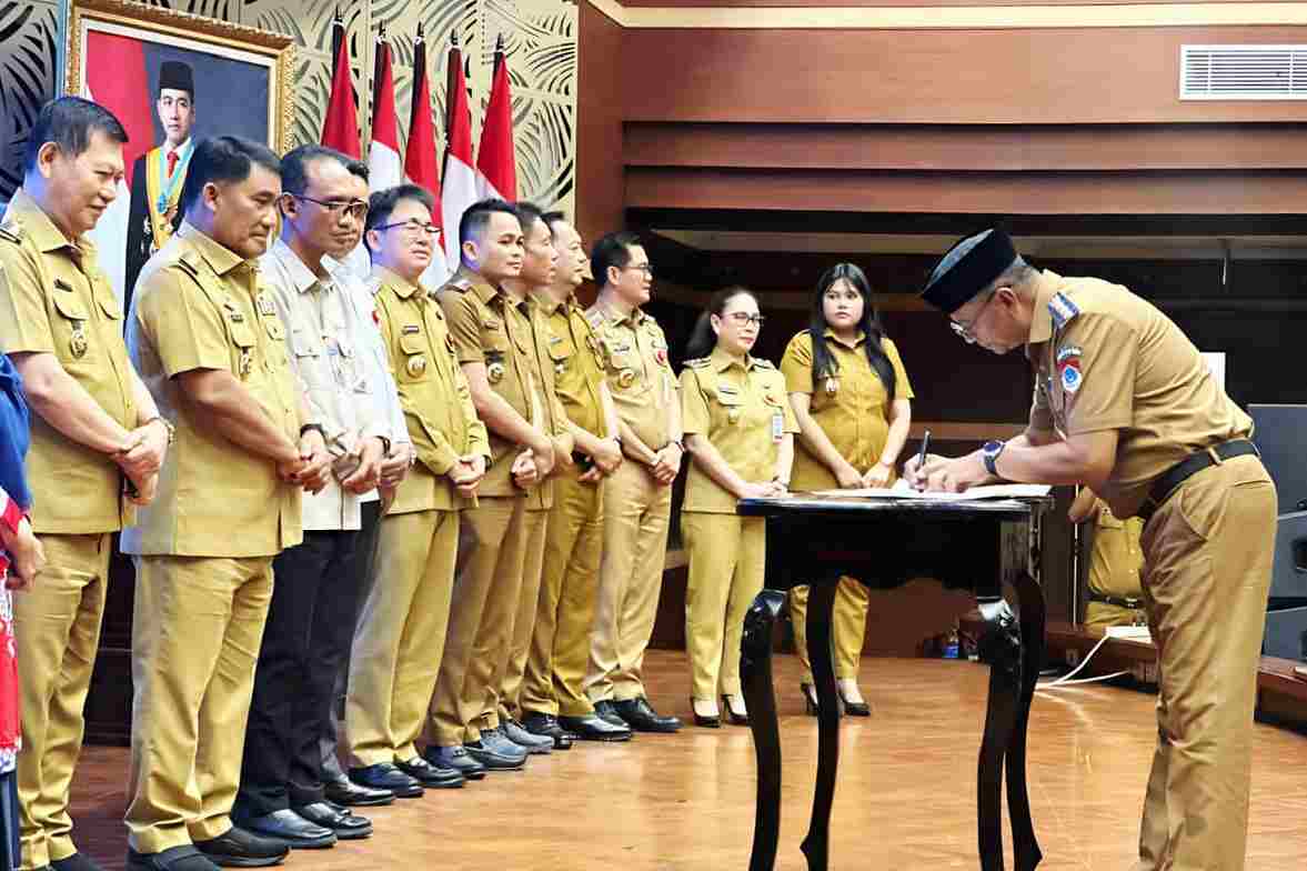 Bupati Boltim Oskar Manoppo menghadiri High Level Meeting BI Sulut terkait inflasi pangan