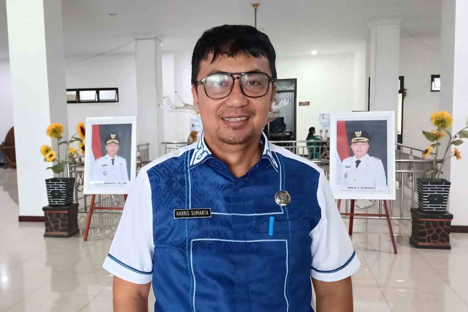 Kepala Dinas PUTR Boltim Harris Pratama Sumanta menjelaskan penyebab air keruh di Buyat