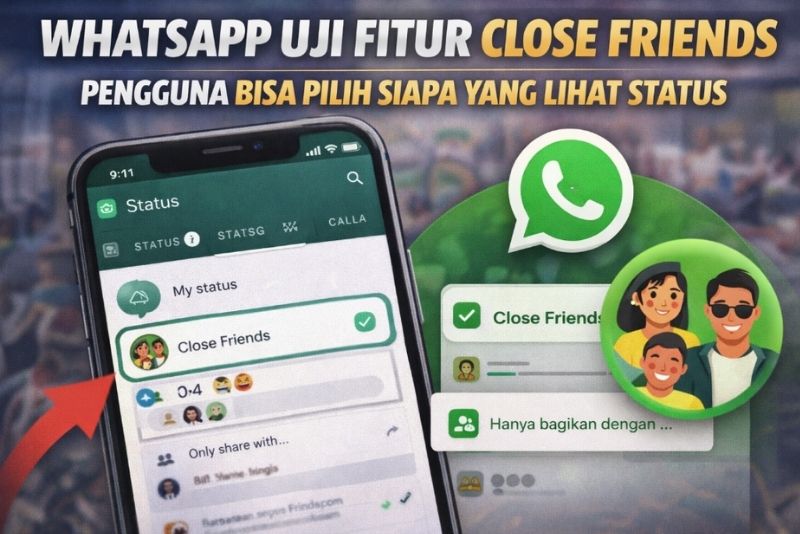 fitur Close Friends WhatsApp