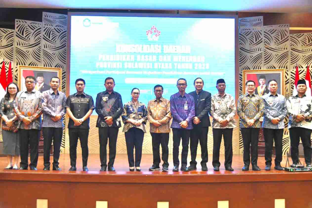 Suasana forum Konsolidasi Pendidikan Sulawesi Utara di Kantor Perwakilan Bank Indonesia Sulut