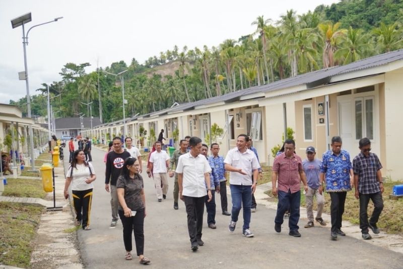 hunian tetap Gunung Ruang