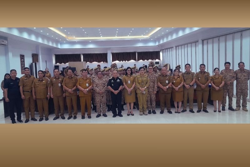 magang praja IPDN Minahasa
