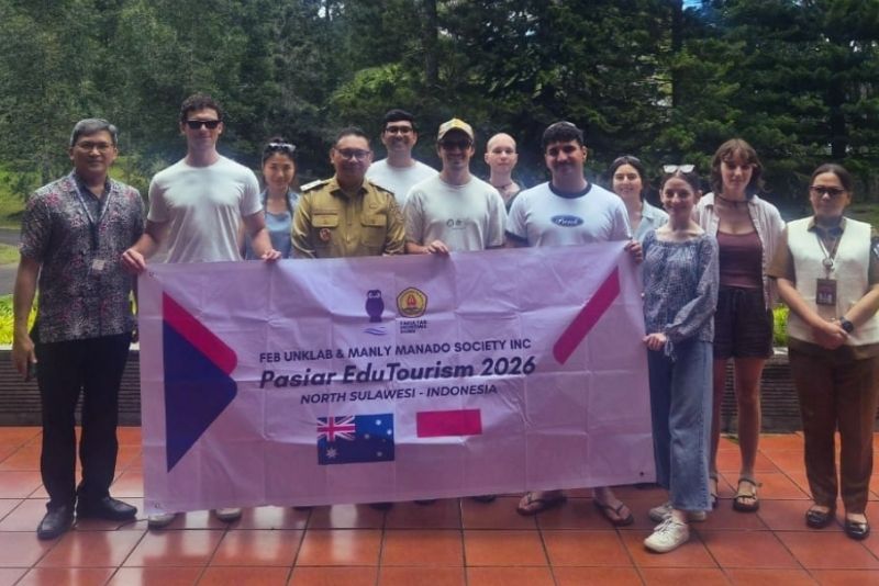 program mahasiswa Australia ke Sulawesi Utara