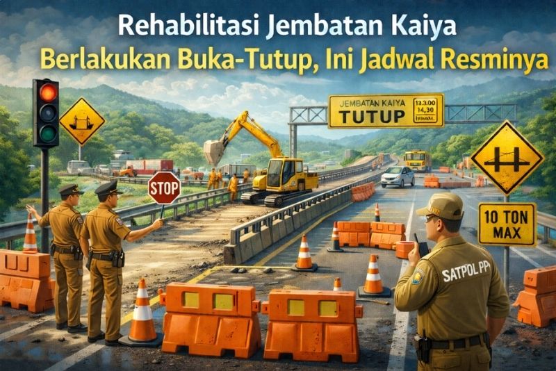 rehabilitasi Jembatan Kaiya