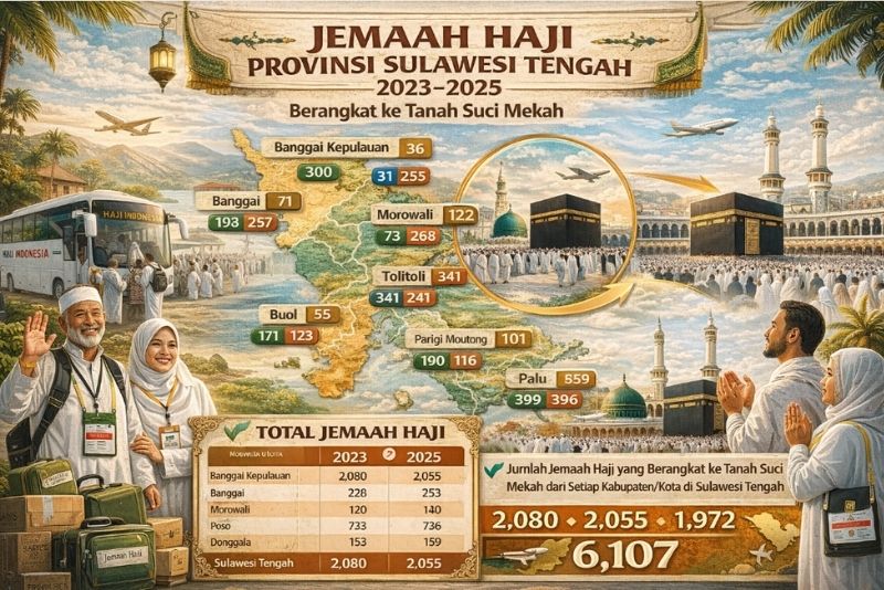 Jemaah Haji Sulawesi Tengah 2025