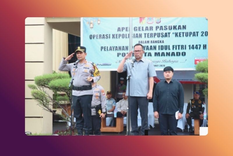 Operasi Ketupat Samrat 2026 Manado