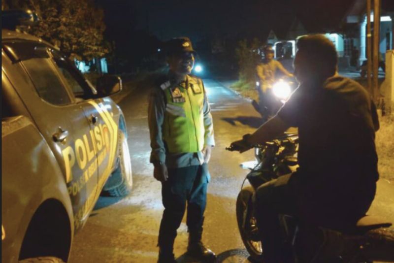 Patroli hunting Polsek Belitang III