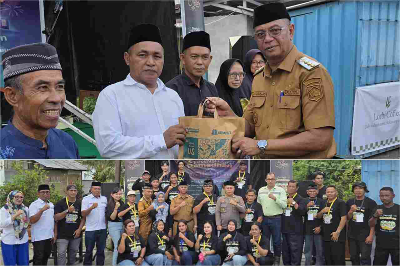 Bupati Boltim Oskar Manoppo membuka Festival Ramadhan dan Pasar senggol Kotabunan