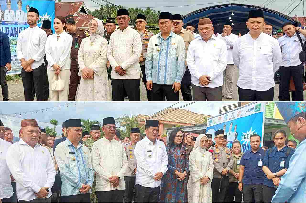 Pimpinan DPRD Boltim menyambut kunjungan Safari Ramadhan Gubernur Sulut