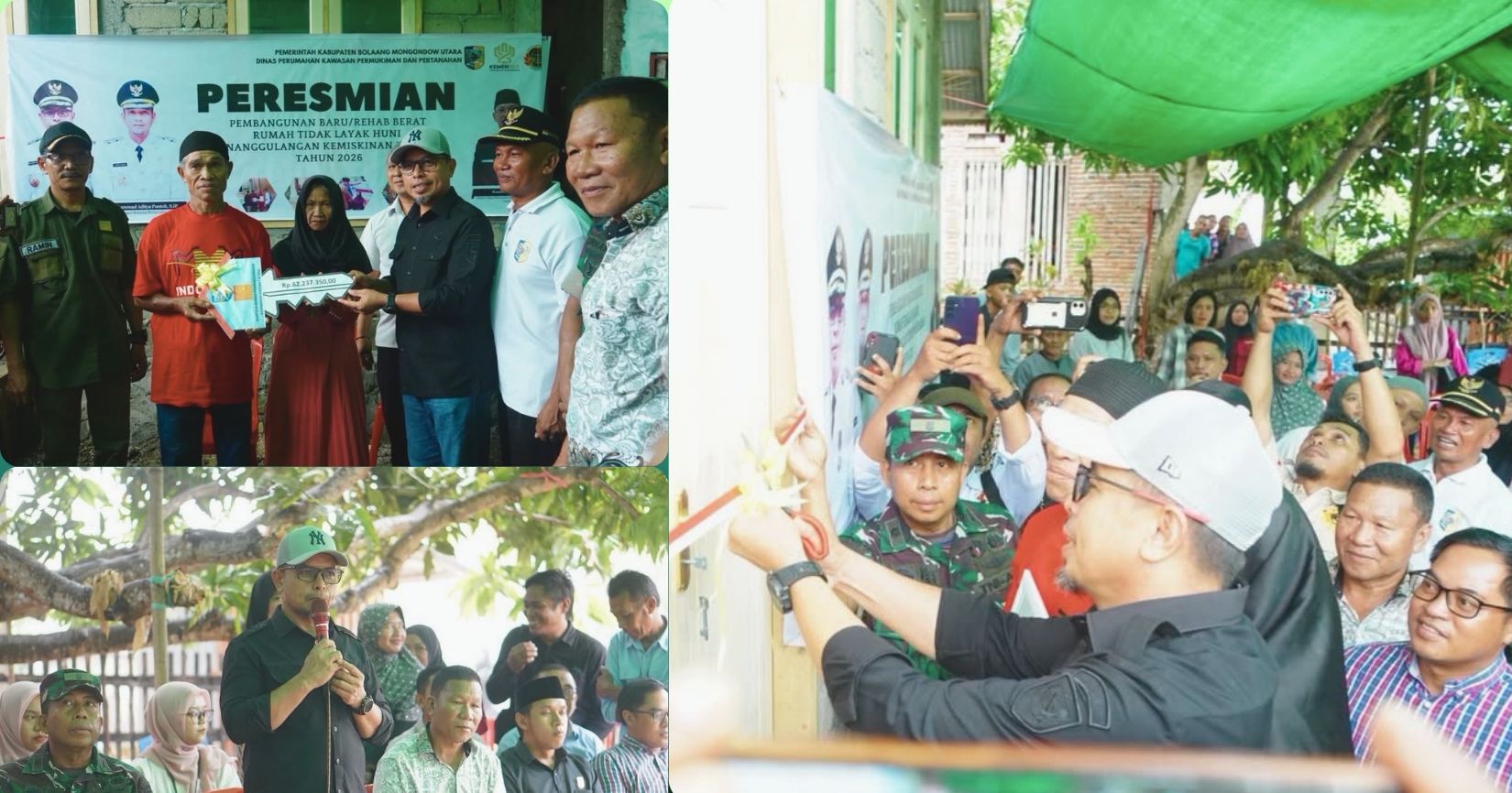 Bantuan rumah layak huni Boltara