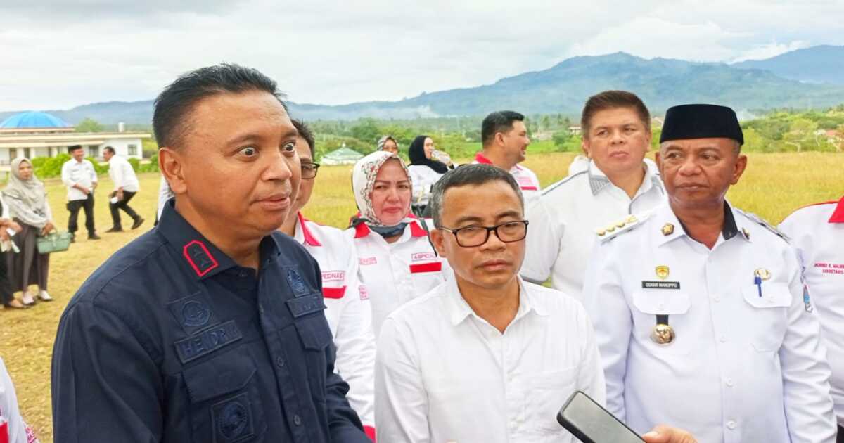 Kajati Sulut membahas ingin desa bersih dan WPR saat kunjungan di Boltim