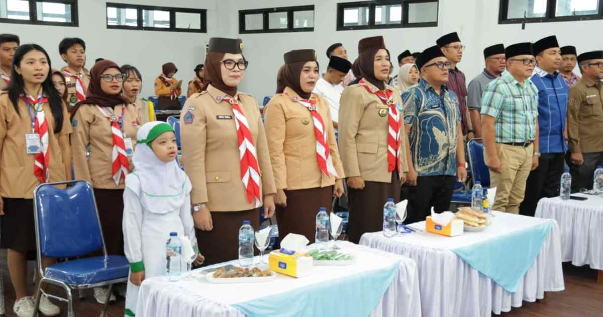 Rosita Pobela terpilih sebagai Ketua Kwarcab Pramuka Boltim periode 2026-2031