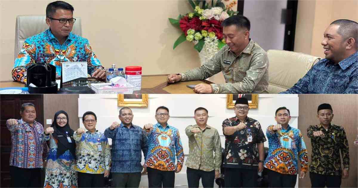 Wabup Boltim Argo Vinsensius Sumaiku saat audiensi dengan Pemprov Sulut membahas eksplorasi panas bumi Mooat
