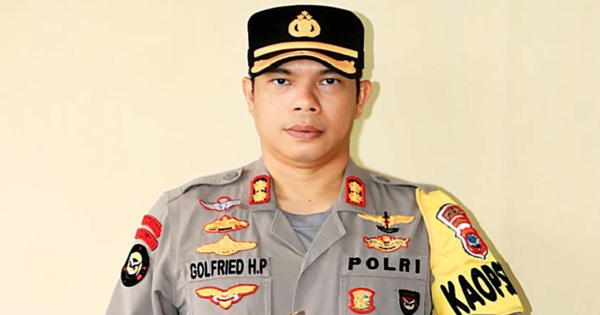 Kapolres Boltim AKBP Golfried Hasiholan Pakpahan memberikan klarifikasi terkait isu koordinasi wartawan dalam pemberitaan tambang.