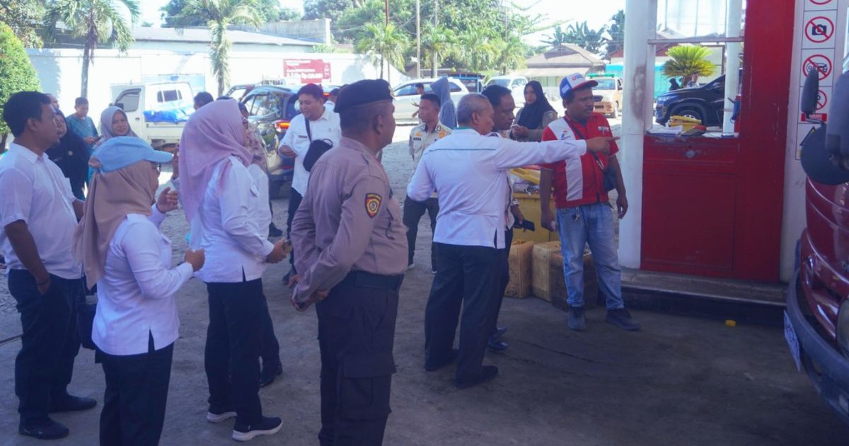 ketersediaan BBM di SPBU Boroko