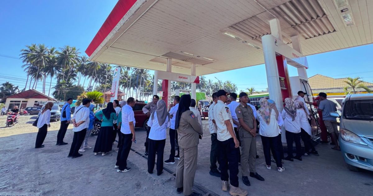 ketersediaan BBM di SPBU Boroko
