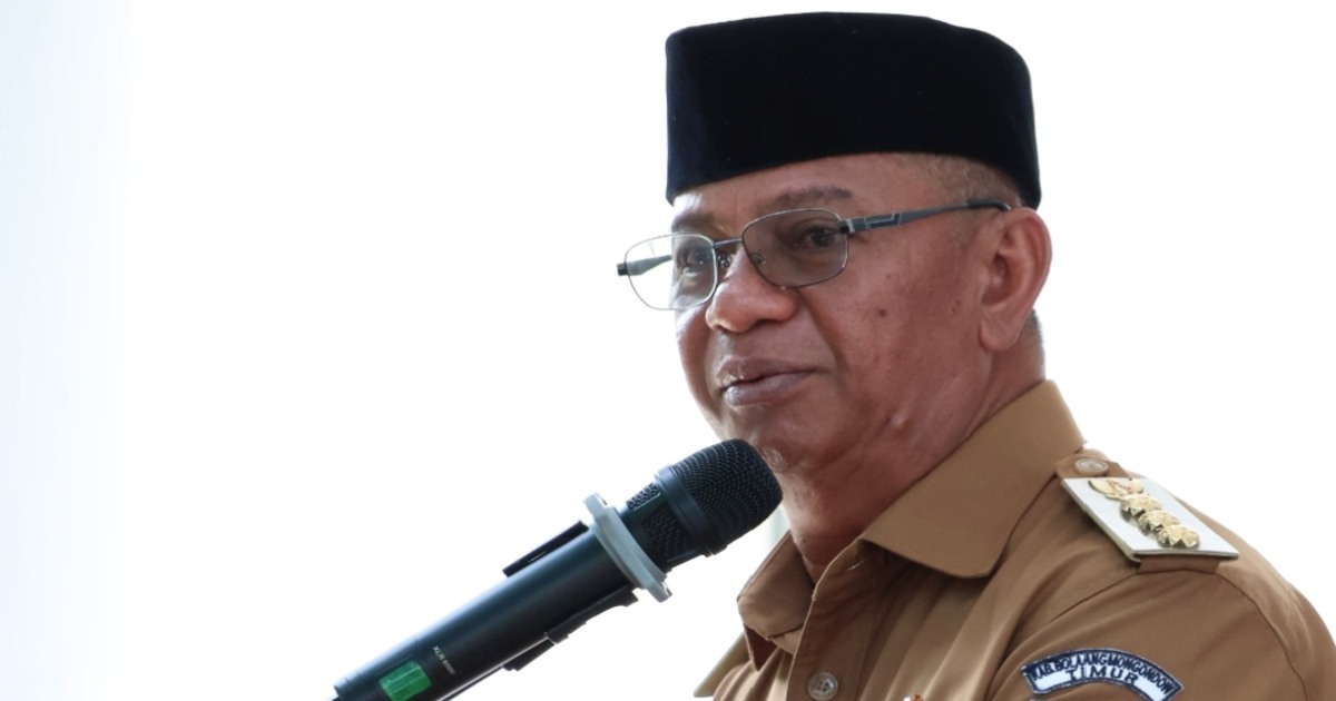 Oskar Manoppo menyampaikan rencana Pilsang serentak di 81 desa Kabupaten Boltim