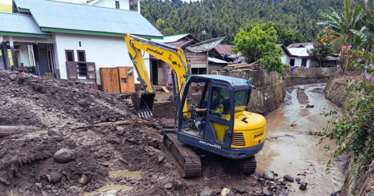penanganan pascabanjir Solimandungan