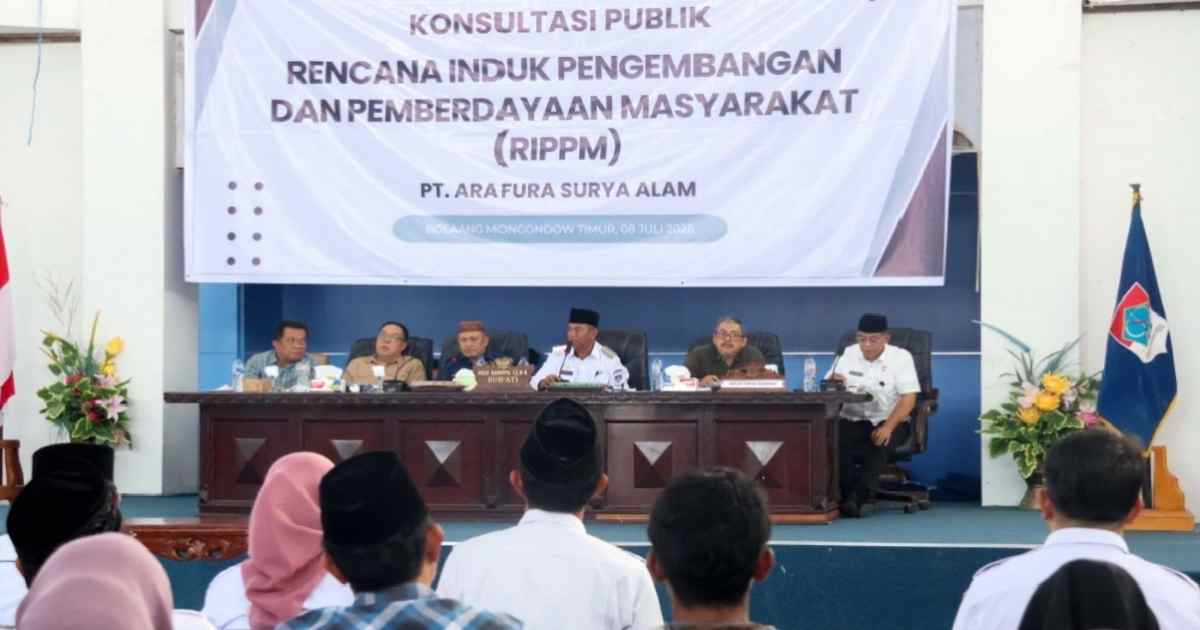 Bupati Boltim meminta penyusunan RIPPM PT ASA harus partisipatif dan tepat sasaran.
