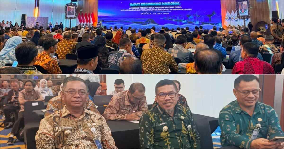 Bupati Boltim Oskar Manoppo menghadiri Rakornas KKP di Jakarta