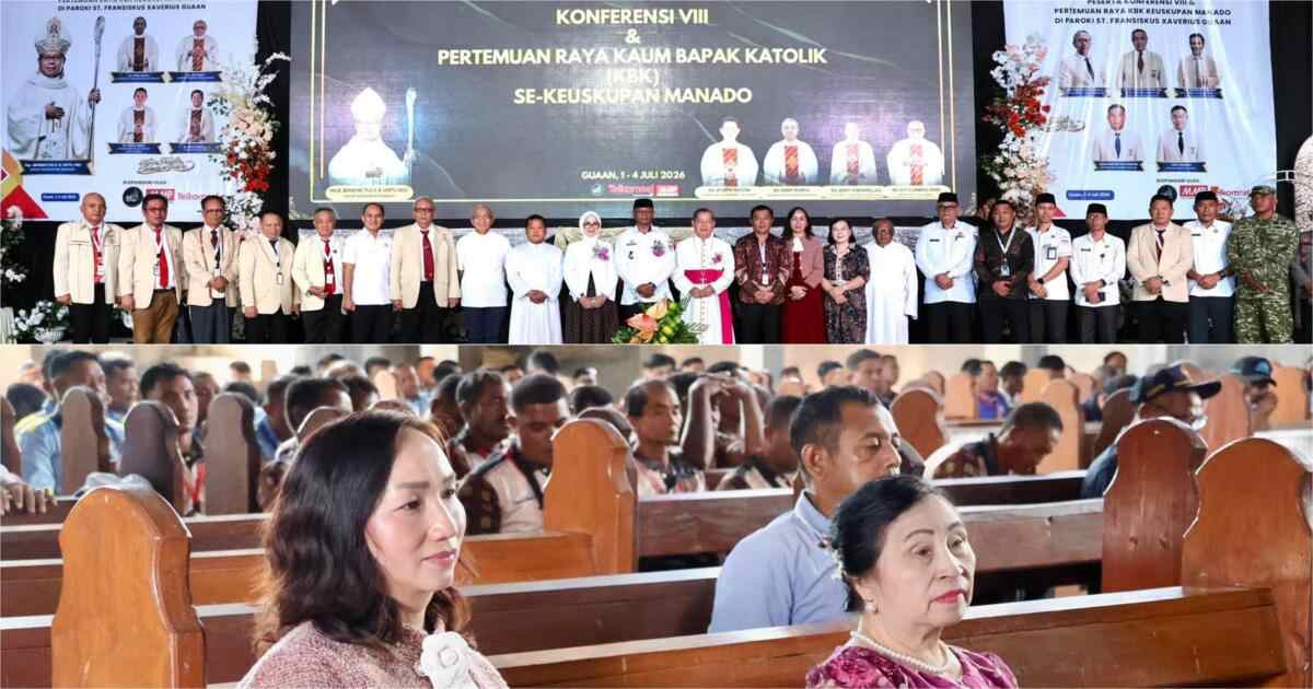Pembukaan Konferensi VIII dan Pertemuan Raya Kaum Bapak Katolik Se-Keuskupan Manado Tahun 2026
