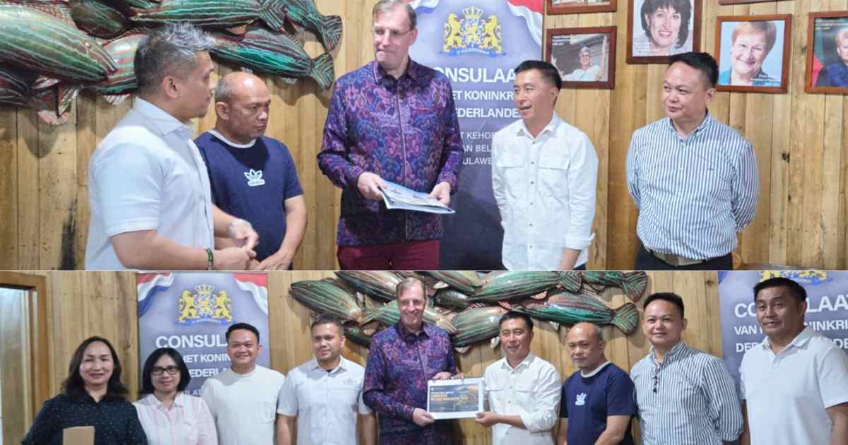 Wabup Boltim Argo Sumaiku mempromosikan potensi investasi daerah kepada Wakil Dubes Belanda Untuk Indonesia Adriaan Palm