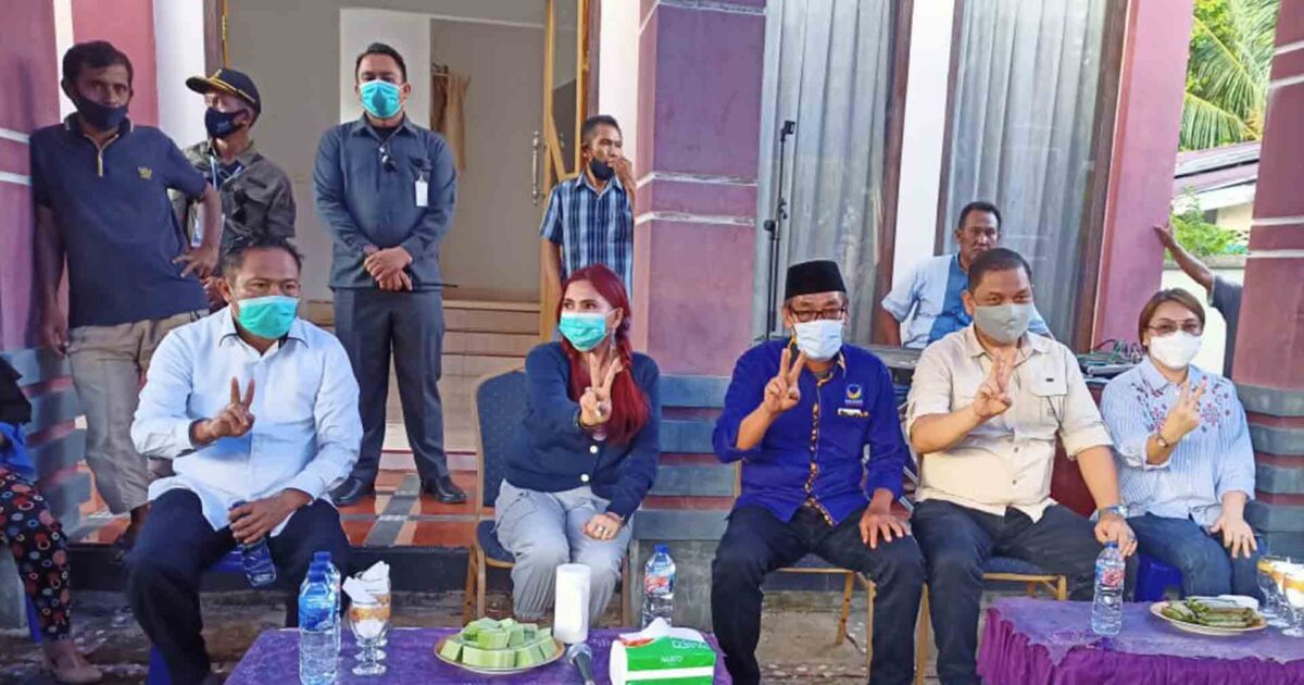 Pasangan Colan Gubernur (Cagub) dan Calon Wakil Gubernur (Cawagub) Vonnie Anneke Panambunan - Hendry Runtuwene (VAP Hendry)