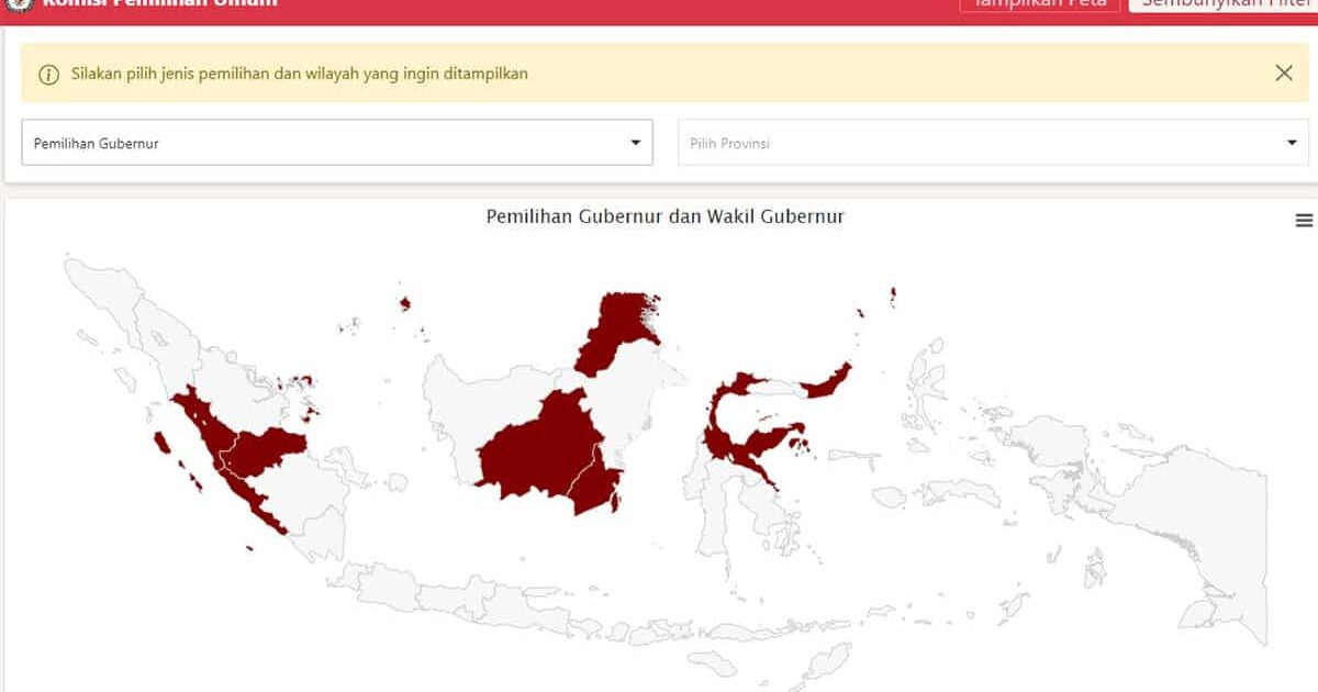 Hasil Quick Count Pilkada Serentak 2020
