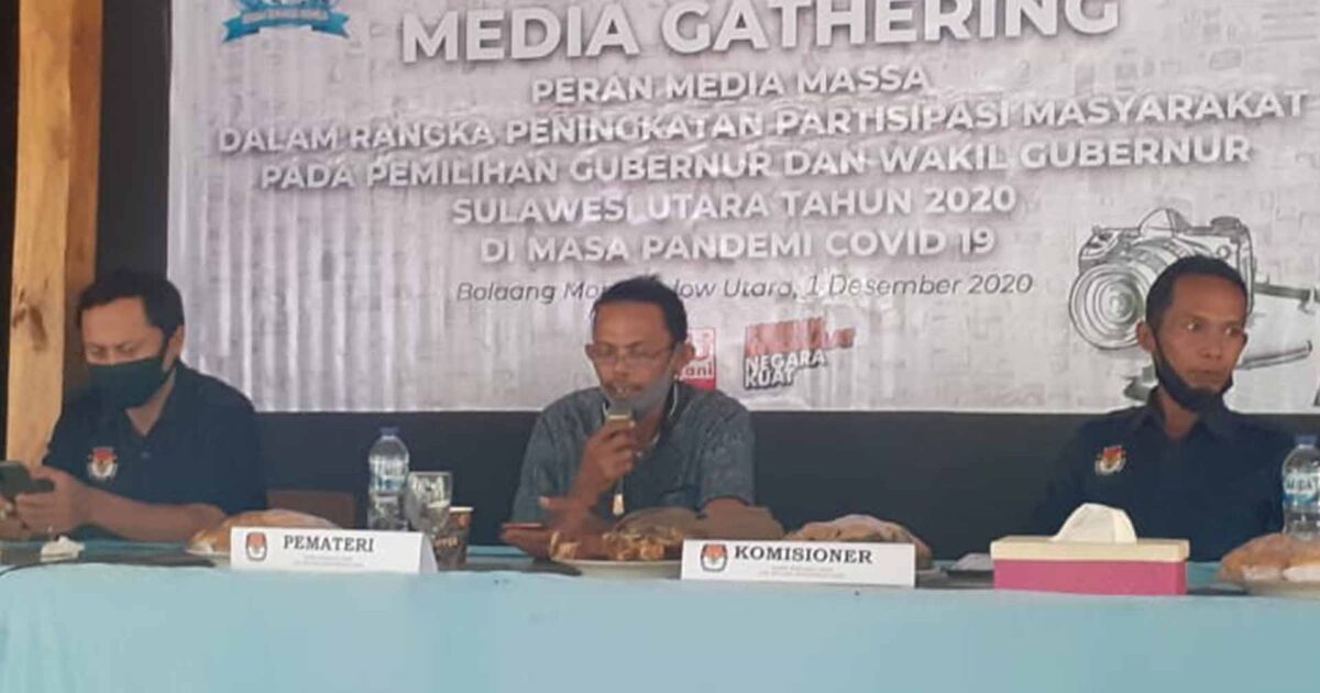 Media Gathering KPU Bolmut