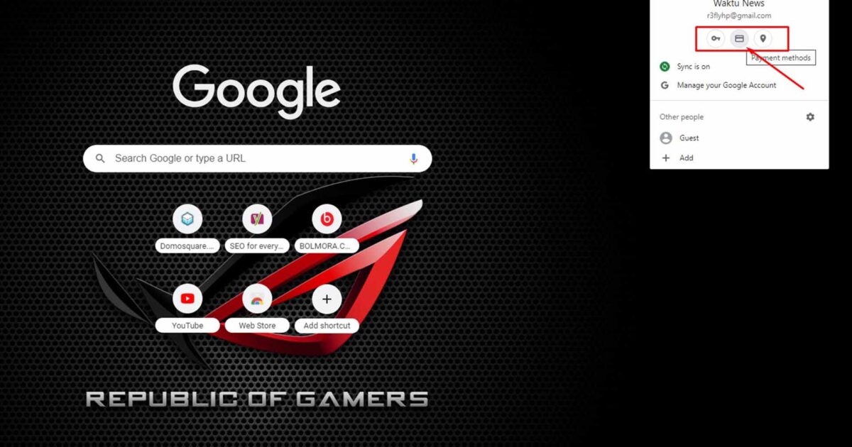 Google Chrome Permudah Akses Pembayaran