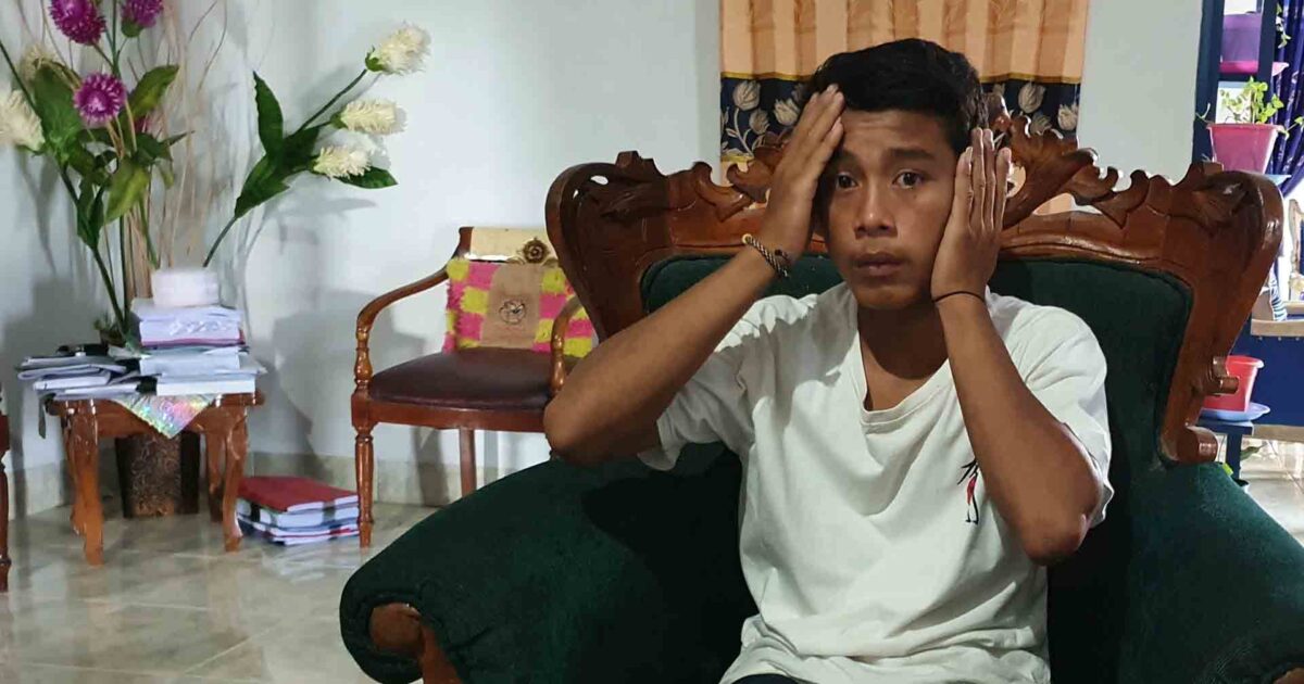 Oknum Polisi Diduga Aniaya Anak Kelas 3 SMP Bolangitang Barat