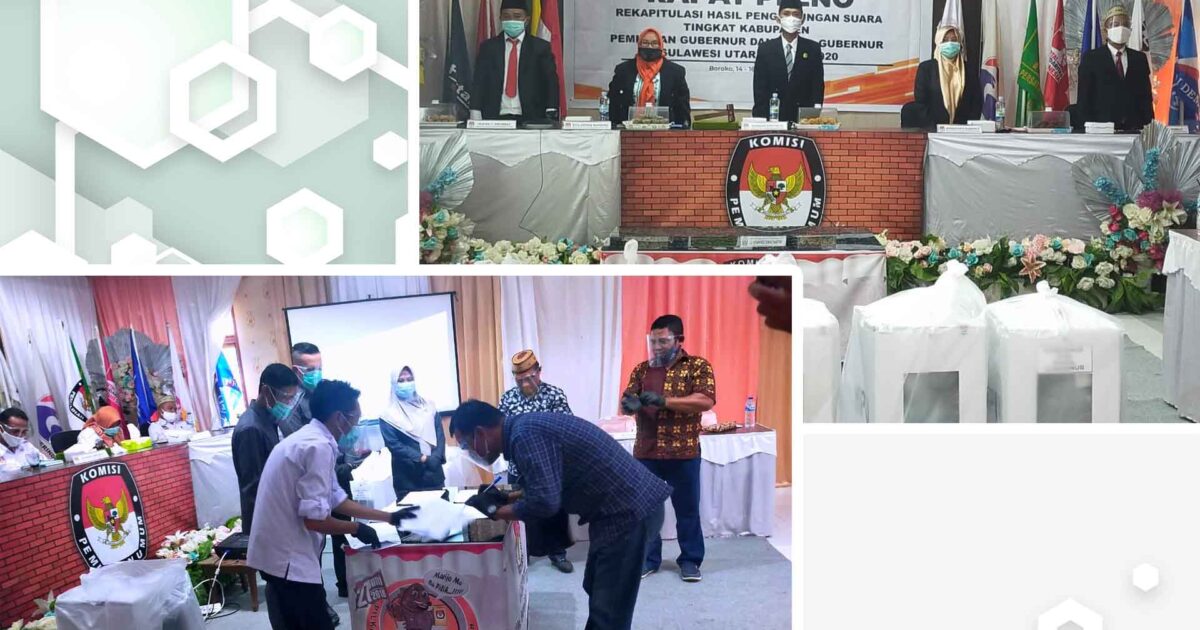 Hasil Perhitungan Suara Pilgub Bolmut