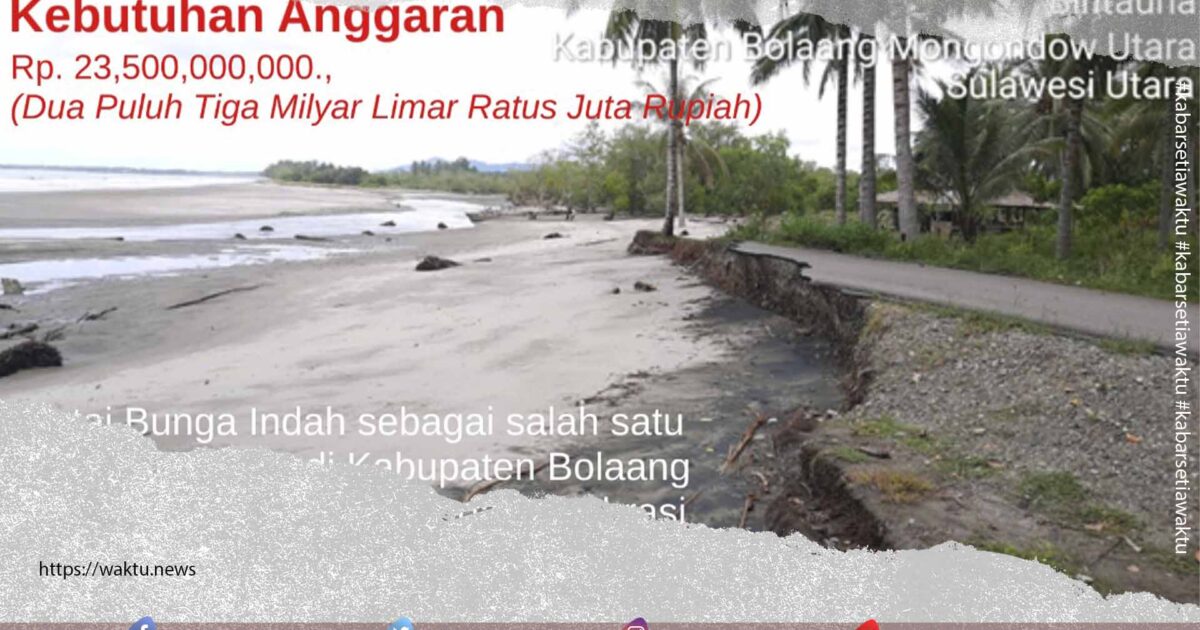 Usulan Penanganan Abrasi Pantai Bunga Indah