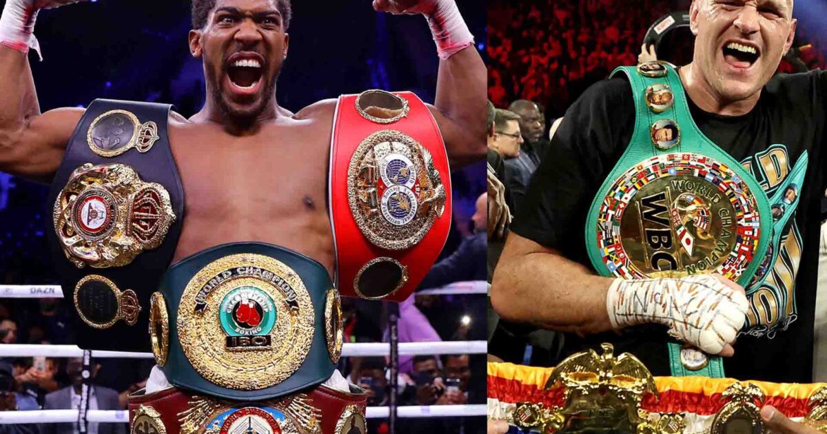 Anthony Joshua vs Tyson Fury