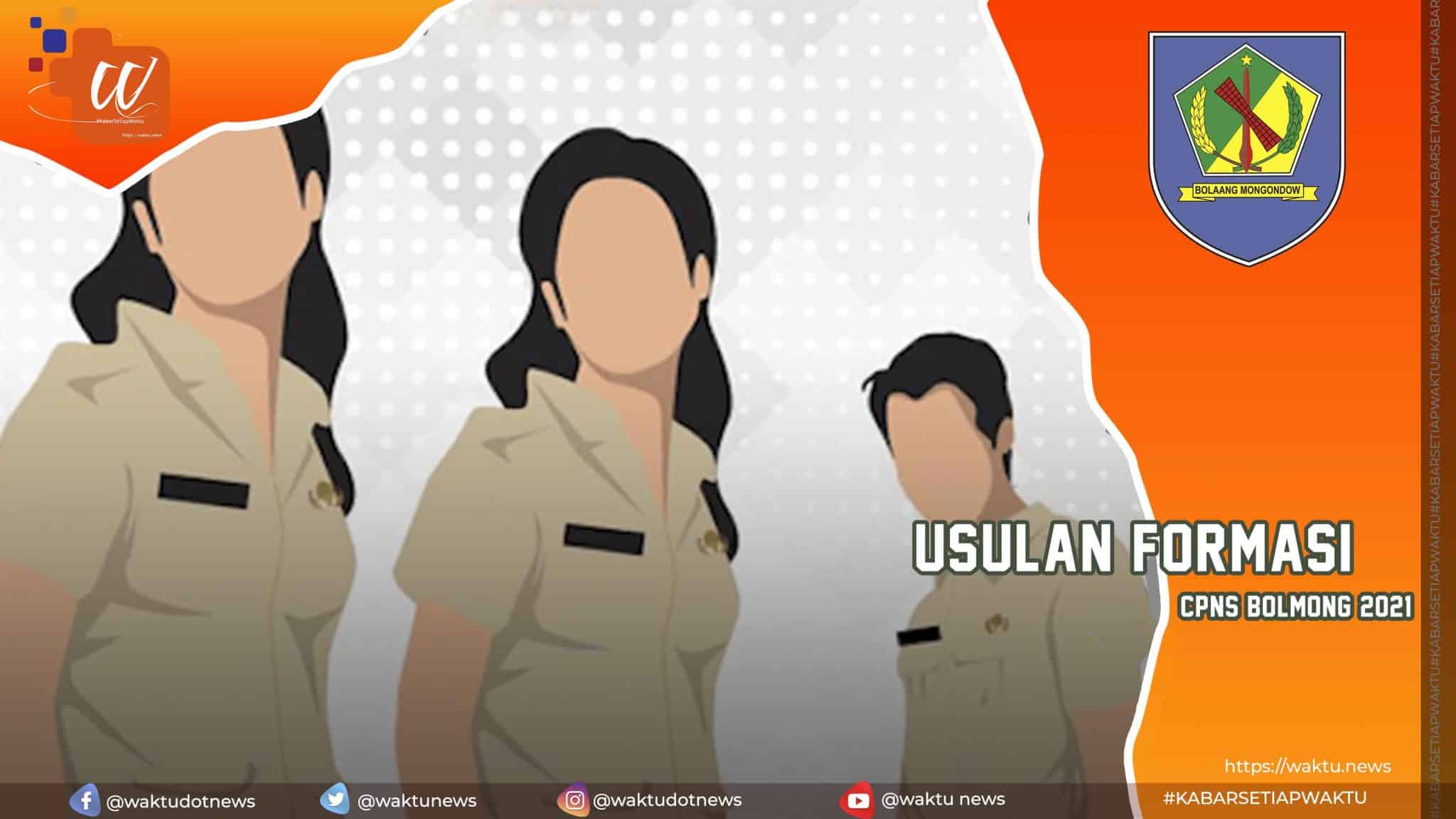 Usulan Formasi CPNS Bolmong 2021, Tenaga Pendidik 102