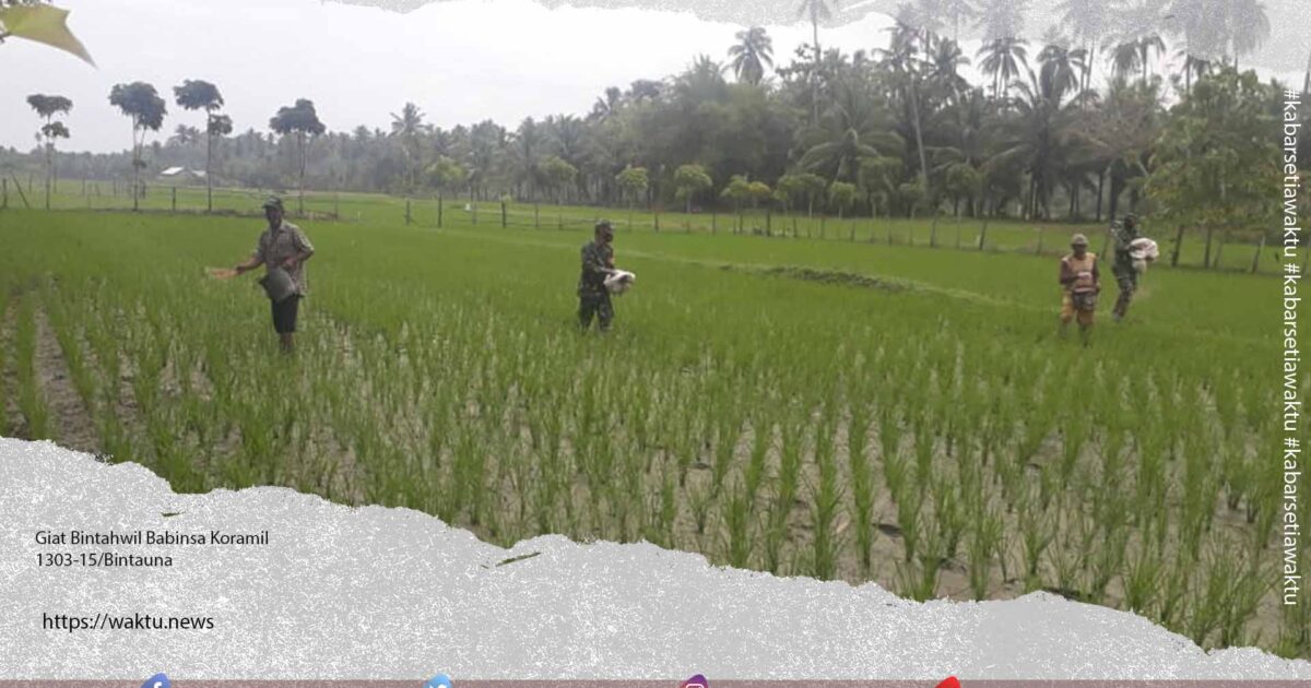 Giat Bintahwil Babinsa Koramil 1303-15/Bintauna