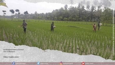 Giat Bintahwil Babinsa Koramil 1303-15/Bintauna