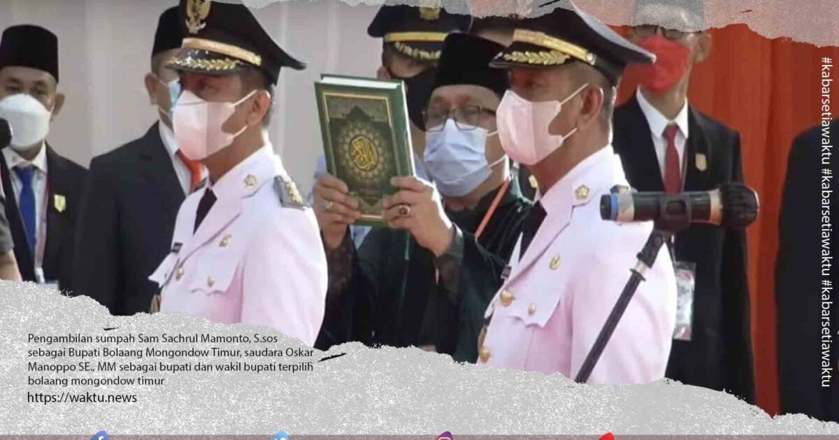 Sam Sachrul Mamonto dan Oskar Manoppo