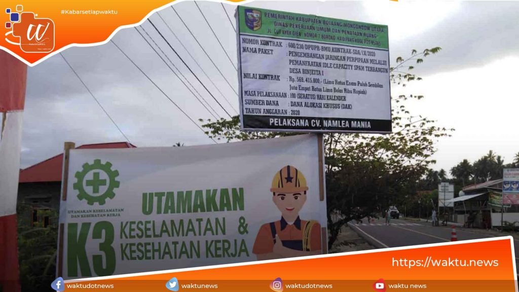 Jaringan Perpipaan dan Bendungan Saleo