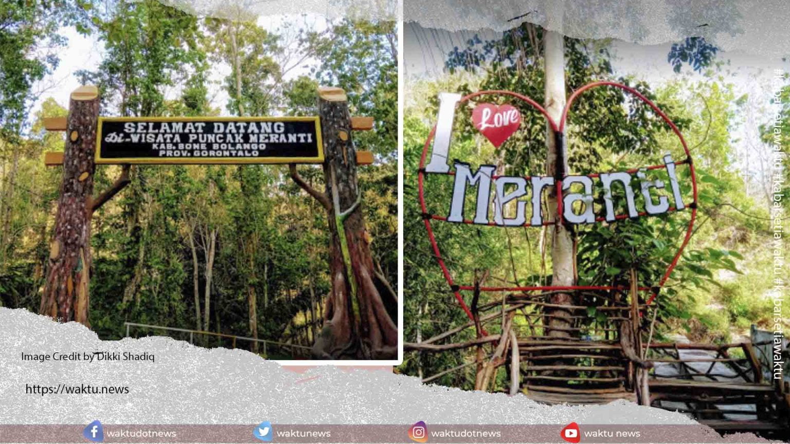 Air Terjun Meranti Bone Bolango yang Menakjubkan • Waktu.news