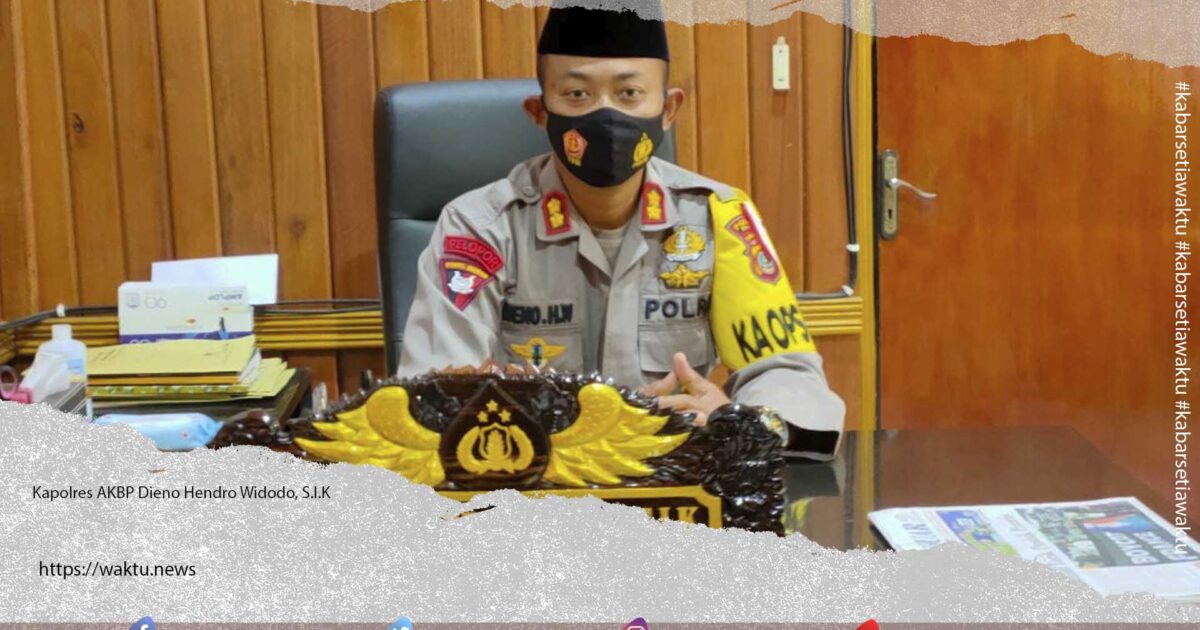 Kapolres AKBP Dieno Hendro Widodo