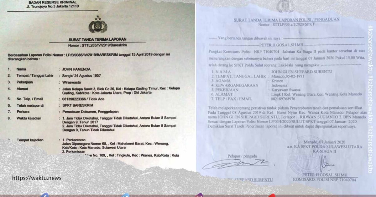 Mafia Tanah di Sulut