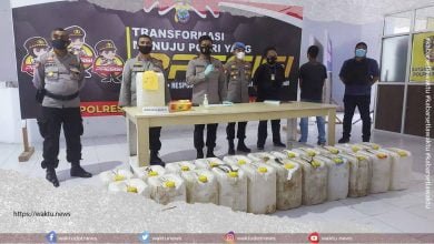 Polres Boltim Temukan 23 Galon Cap Tikus