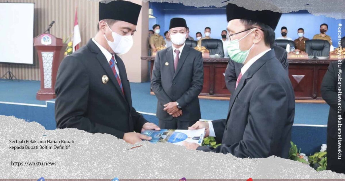 Bupati Boltim Definitif