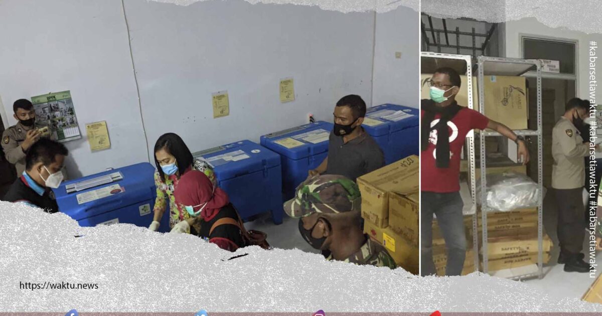 Vaksin Covid-19 Untuk Camat dan Sangadi