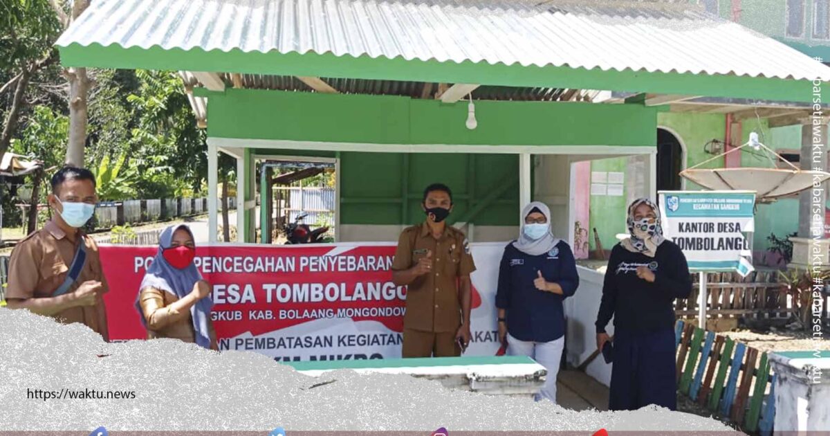Posko Covid Desa Tombolango