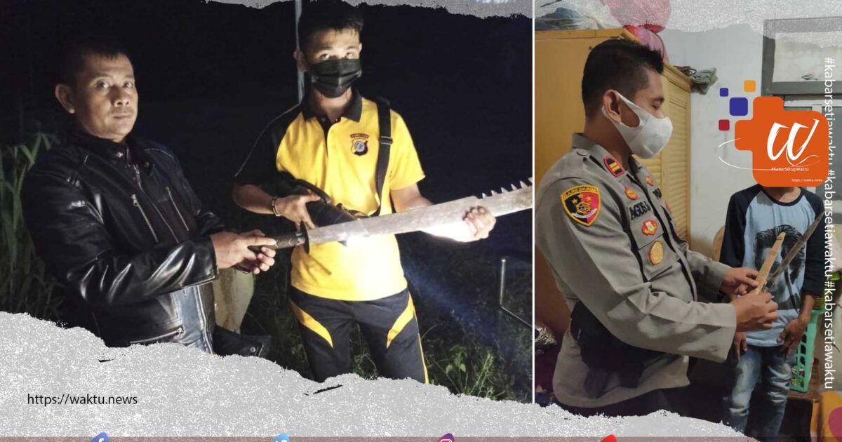 Polsek Nuangan Amankan Pemuda Pelaku Keributan