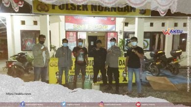 Polsek Nuangan Menyita Puluhan Liter Cap Tikus